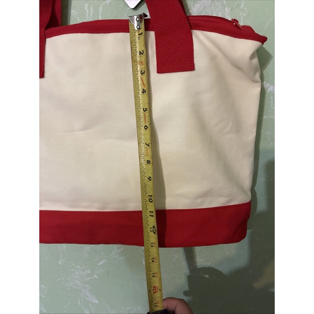 Brand New 2025 DCL Disney Cruise Line Christmas Mickey Minnie Tote Bag - Picture 6 of 6